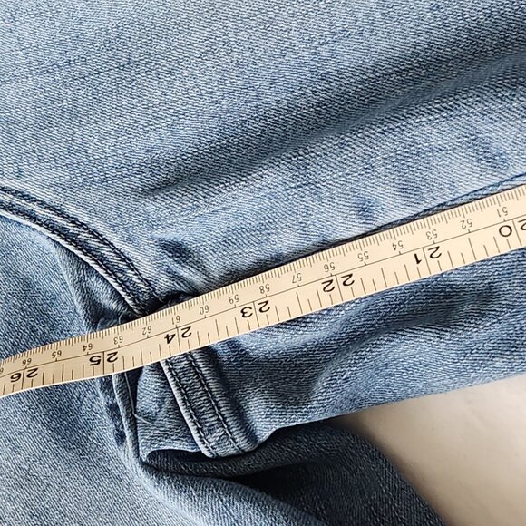 Universal Standard Blue Boyfriend Jeans - Picture 9 of 15